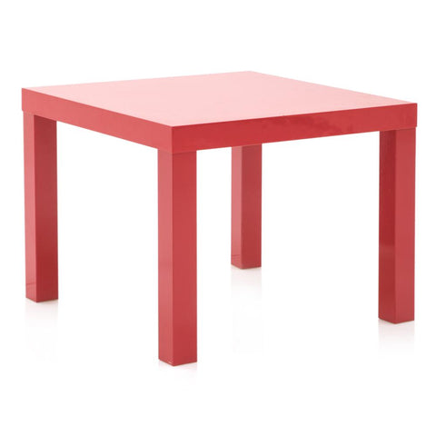 Red Side Table