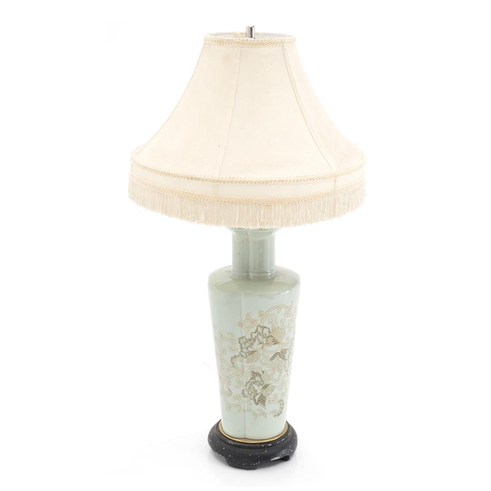 Green Neoclassical Style Lamp