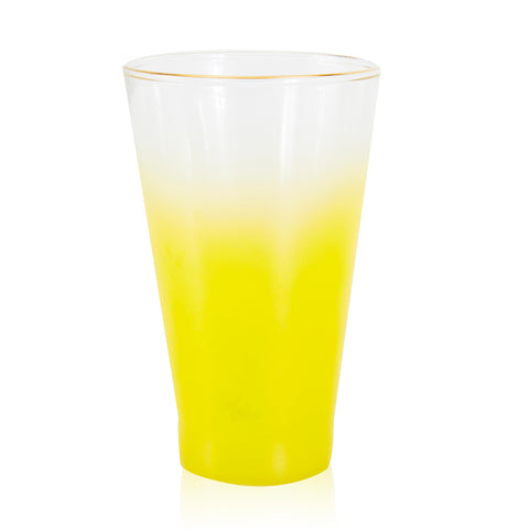 Yellow Ombre Juice Glass