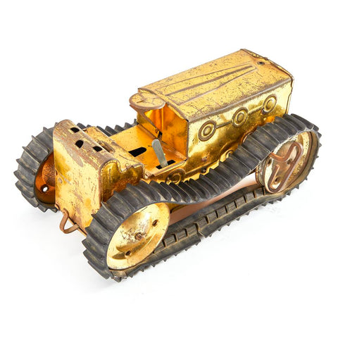 Gold Toy Tractor (A+D)