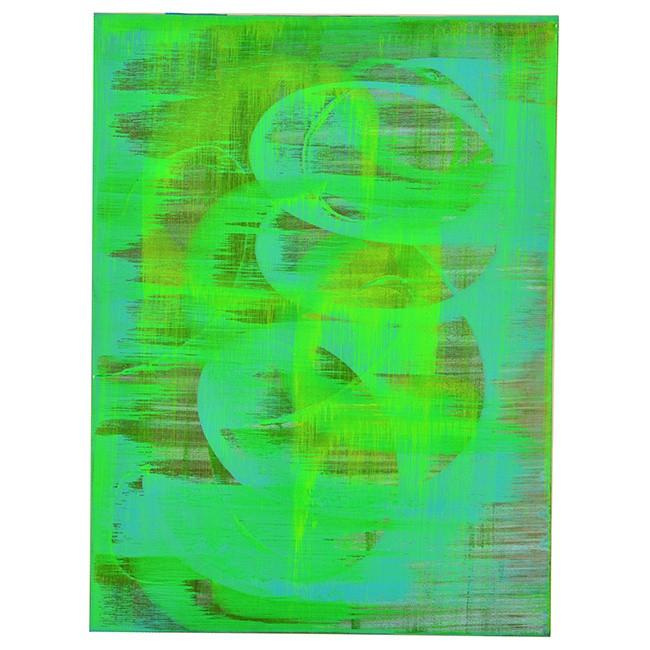 0671 (A+D) Green Wash B (18" x 24")