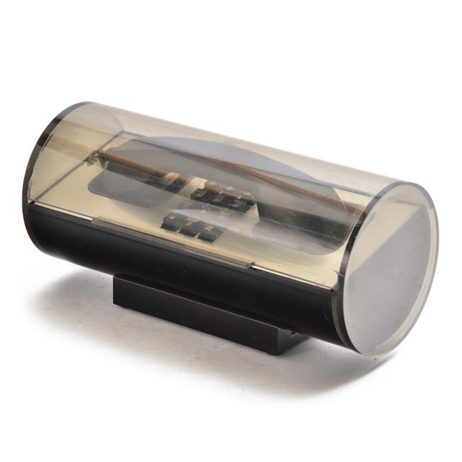 Vintage Black Phone in Acrylic Tube Case