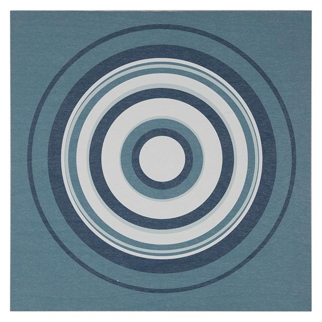 0385 (A+D) Target on Light Blue (18" x 18")