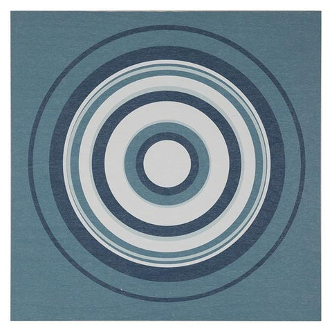 0385 (A+D) Target on Light Blue (18" x 18")