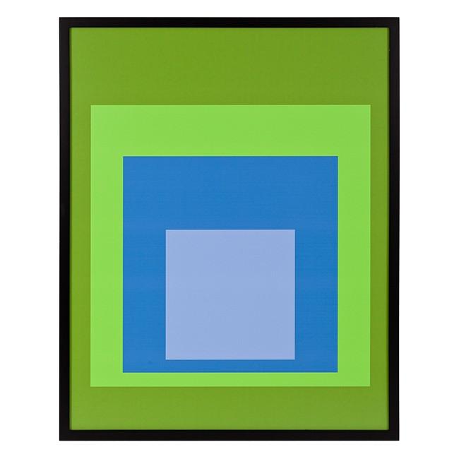 0559 (A+D) Squares Green Blue (25" x 31")