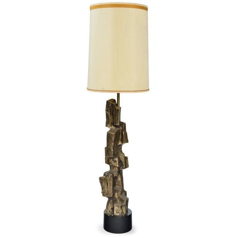 Metal Stones Table Lamp