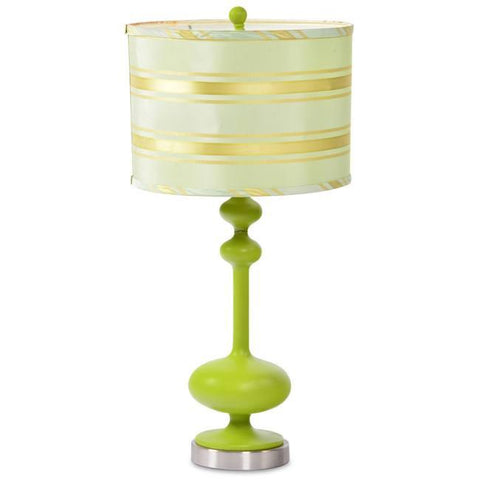 Green Bulb Table Lamp